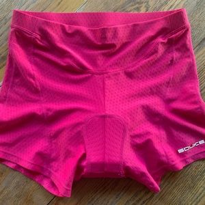 SOUKE Sports pink cycling shorts/new/L